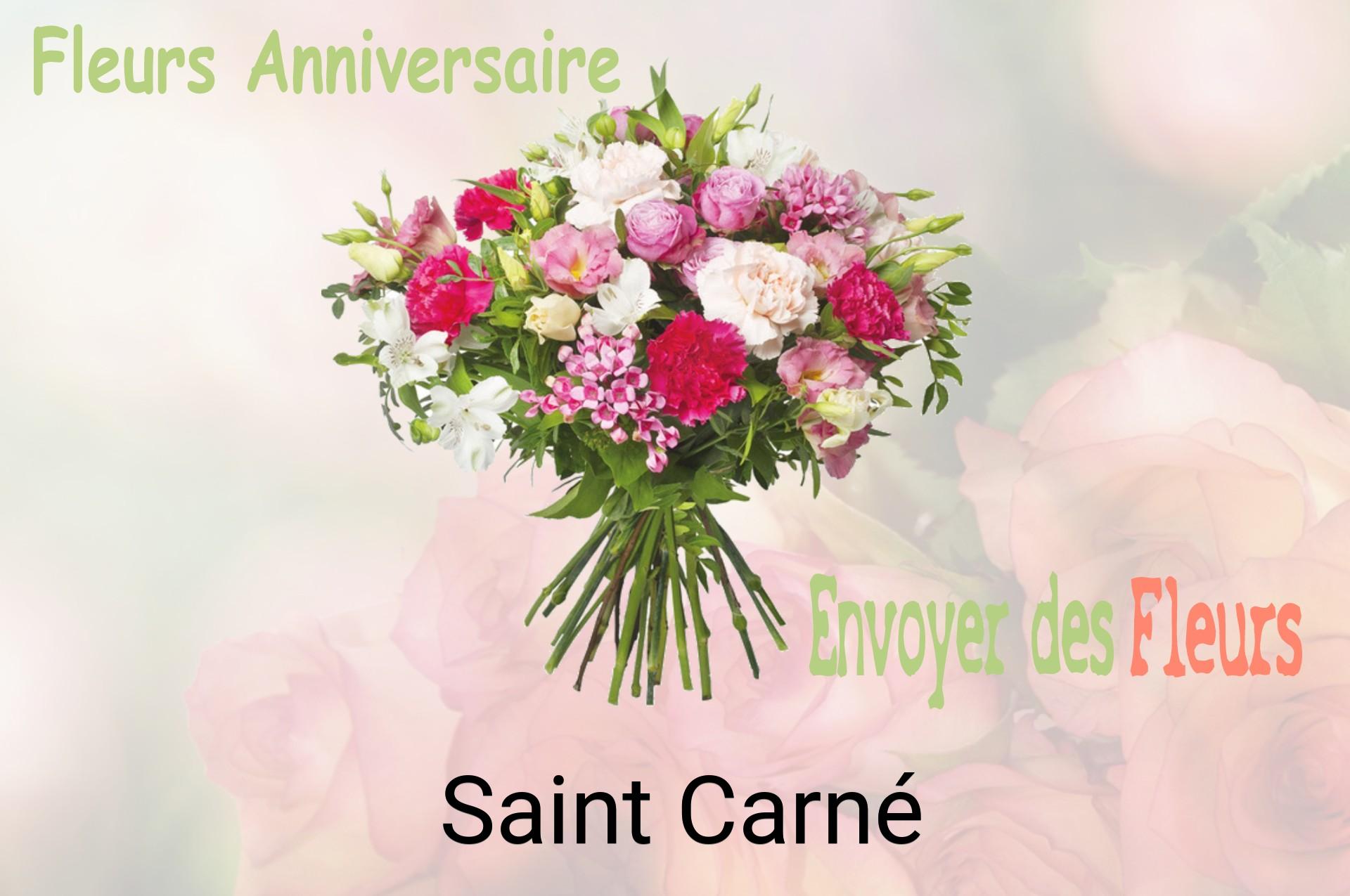 Bouquet de fleurs d’anniversaire livré à Saint-Carné